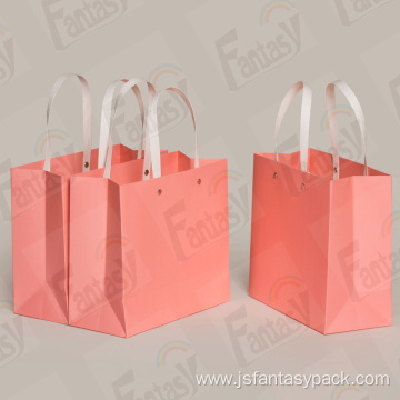 Kraft Paper Jewelry Bag Shopping Bag With Handle